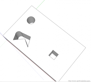 Tutorial sketchup 8 : comandi spingi e tira e seguimi