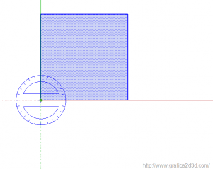 tutorial sketchup 7 :  i comandi offset, muovi, copia e multicopia, ruota