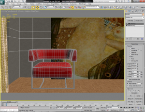 Prova per scena interno vray 3d studio
