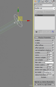 Prova per scena interno vray 3d studio