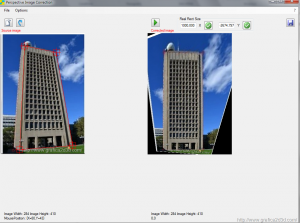Raddrizzare la prospettiva delle foto con Perspective Image Correction