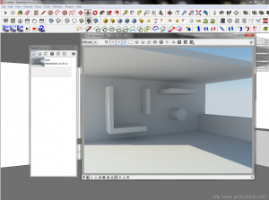 Interno render test sketchup 2013 + vray 2