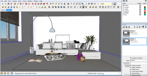 Sketchup correggere il campo visivo