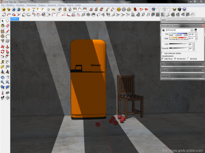Render interno con sketchup e vray