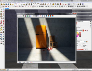 Render interno con sketchup e vray