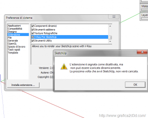 Alleggerire un render con vray e sketchup