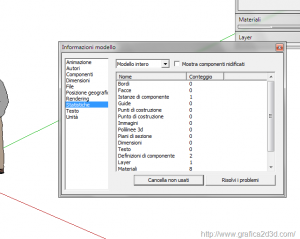 Alleggerire un render con vray e sketchup