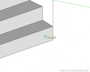 Balaustra curva con sketchup