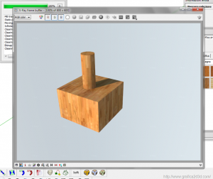 Alleggerire un render con vray e sketchup