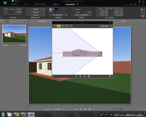 Rendering artlantis 5 : illuminazione esterno settaggio heliodon