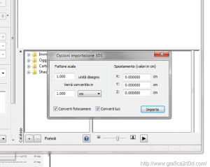 Esportare un modello 3D da 3d studio ad artlantis