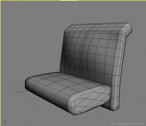 Divano modellazione 3d studio max