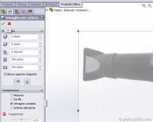 Blueprints in solidworks
