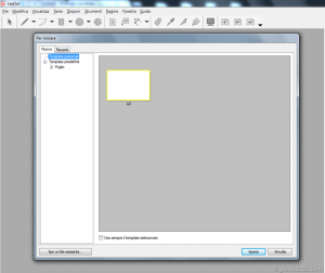Layout sketchup : Impostare un layout personalizzato