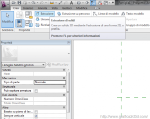 Revit creare un oggetto parametrico 01