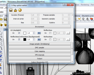 Vray per rhino tutorial illuminazione interni