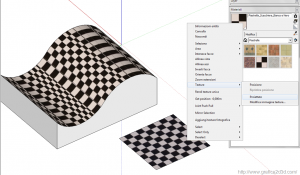 Sketchup e le texture proiettate