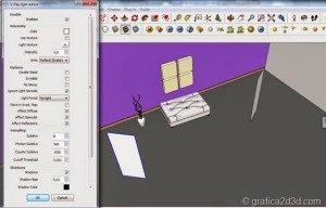 Sketchup vray interior scene