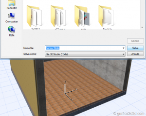 Importare da archicad a 3d studio con nomi oggetti