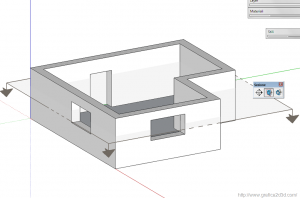 Sketchup 2013 : Sezione da un modello 3d