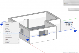 Sketchup 2013 : Sezione da un modello 3d