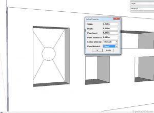 Plugin lattice maker sketchup per finestre