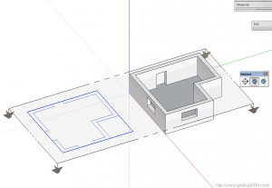 Sketchup 2013 : Sezione da un modello 3d