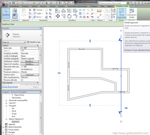 Revit creiamo una sezione a baionetta