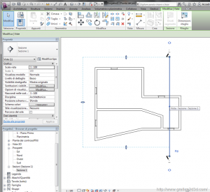 Revit creiamo una sezione a baionetta
