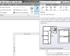 Revit creiamo una sezione a baionetta