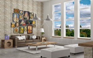 Tutorial vray sketchup interior salone D12