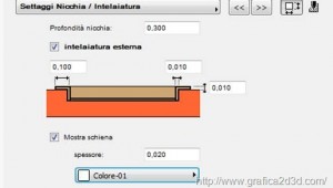 Creare una nicchia con architools