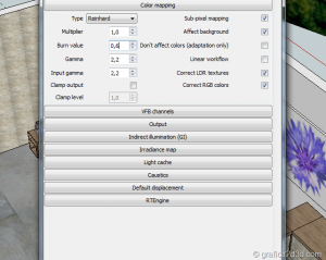 Tutorial vray sketchup interior salone D12