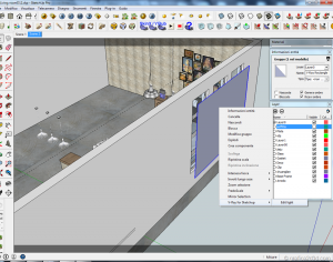 Tutorial vray sketchup interior salone D12