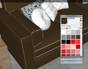 Tutorial vray sketchup interior salone D12
