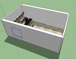 making of tutorial kitchen vray sketchup