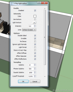 making of tutorial kitchen vray sketchup