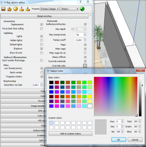 Making of tutorial vray sketchup interior #15