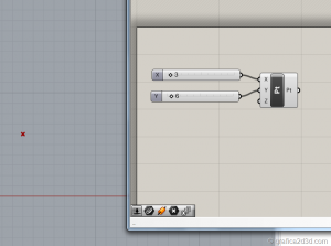 Grasshopper tutorial punti  rettangoli coordinate