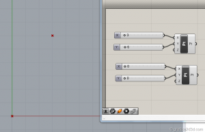 Grasshopper tutorial punti  rettangoli coordinate