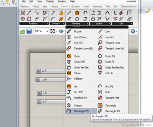 Grasshopper tutorial punti  rettangoli coordinate