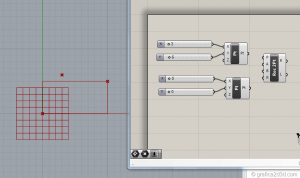 Grasshopper tutorial punti  rettangoli coordinate
