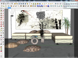 Making of tutorial vray sketchup interior #15