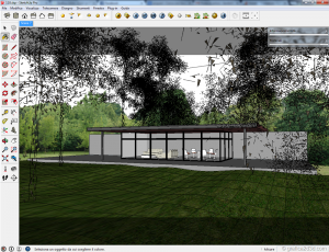 Vray sketchup Exterior#118 with visopt
