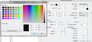Vetro satinato con sketchup e vray