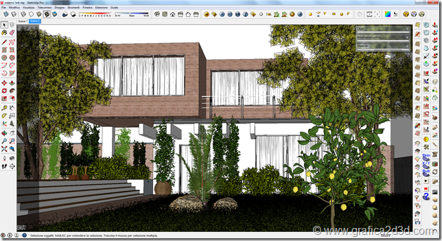 Hdri exterior vray sketchup