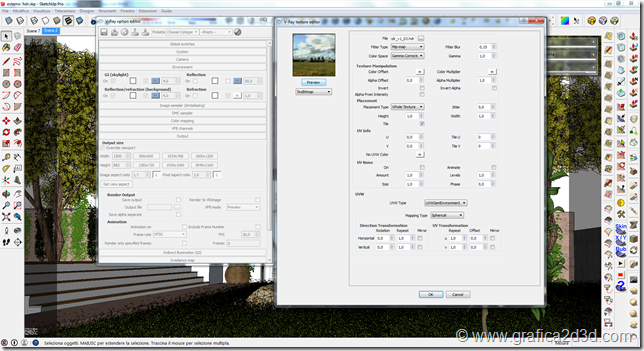 Hdri exterior vray sketchup