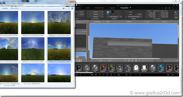 Primi passi artlantis 5 e maxwell esterno diurno tutorial base