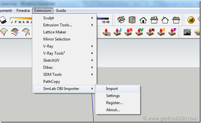Sketchup convertire file 3d studio in sketchup