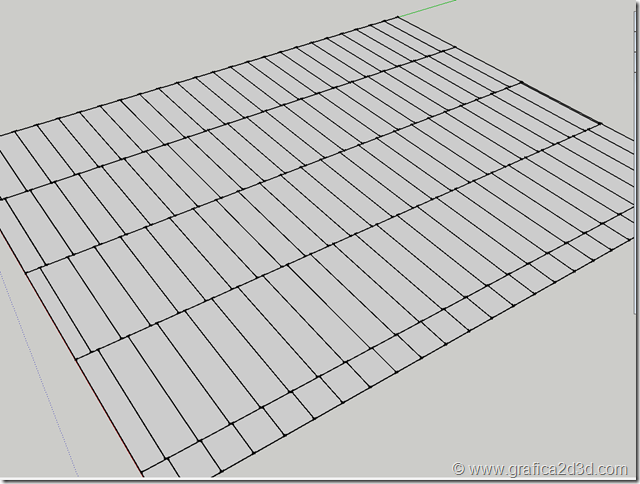 Plugin sketchup FloorGenerator per creare pavimentazioni 3d